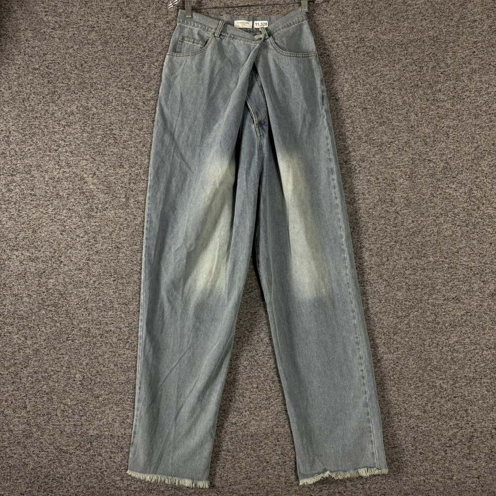 Nichole Lynel The Label Women's Size Small High Rise Straight Leg Jeans